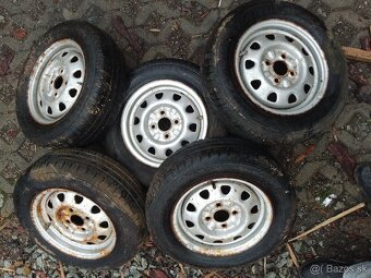 5 kusov letmých kolies na škoda Felicia 165/70 R13 4x100 - - 2