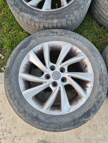 Elektróny Opel 16´´ 5x105 + 2 sady jazdených pneu - 2