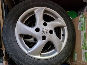 4ks Alu Disky 15" Peugeot - 2