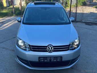 VOLKSWAGEN SHARAN 2.0TDI DSG HIGHLINE - 7 MIESTNY - WEBASTO - 2