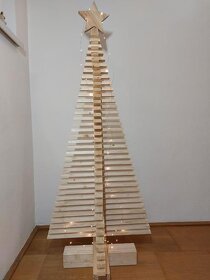 Drevený vianočný stromček - 2