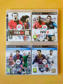PS3 Hry - FIFA, SMACK DOWN vs RAW, MMA, UFC, F1, TIGER WOODS - 2