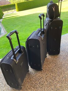 Sada 4 plátených cestovných kufrov Deluxury - 2