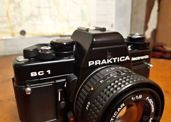 Praktica BC1, automat i manuál, TOP stav, rok 1985 - 2