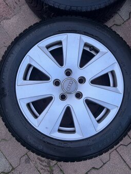 Elektróny 5x112 r16 + pneu celoročné Michelin 205/55 r16 - 2