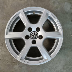 Originál Volkswagen Polo disky 5x100 R15 ET40 - 2