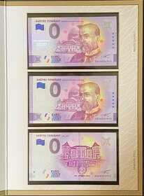 0 Euro Tomáš Garrigue Masaryk Folder Kaštieľ Čereňany 2021 - 2