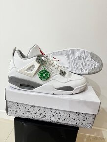 Nike Air Jordan 4 biele, EU 44,45 - 2