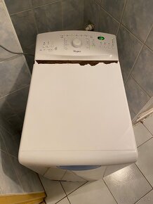 Predám práčku na 6 kg Whirlpool AWE 66710 so 6. zmyslom - 2