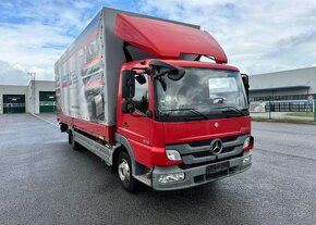 Mercedes-Benz Atego 818 ,hydraulické čelo ,Plachta nafta - 2