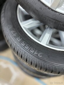 215/55 R17 V letné Pneu + disky VW - 2