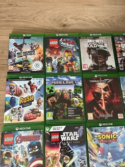 Xbox one hry - minecraft, GTA V, Tekken, Lego.. - 2