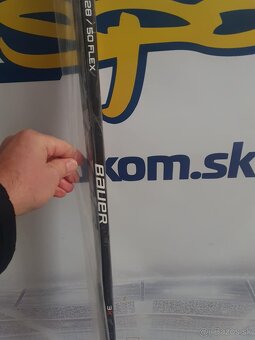 hokejka junior BAUER VAPOR 3X - ľavačka,50flex p28 - 2