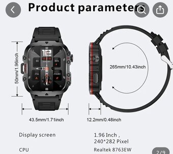 Hodinky smart panske - 2