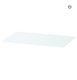 Sklenena doska Ikea Malm biela NOVÁ - 2