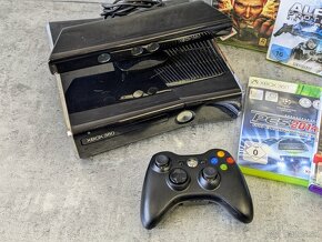 Xbox 360 Slim 250GB, Kinect, ovládač + 6 hier - 2