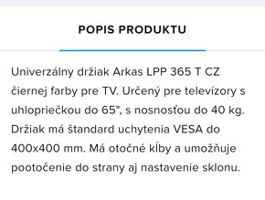 Predám držiak na TV LPP - 2