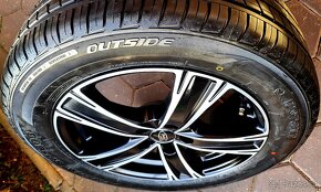 alu R17 5x108, letné pneu 235/55 Ford Kuga, ako NOVÉ - 2