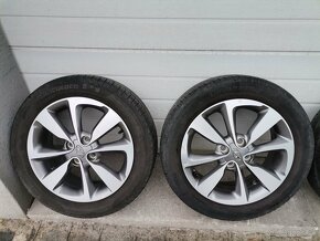 16"ELEKTRONY ORIGINÁL HYUNDAI 5x114,3,LETNE PNEU 195/55R16 - 2