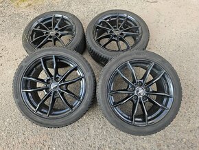 zimní Alu kola Rial BMW MINI COOPER VW 5x112 7,5jx17 et54 pn - 2