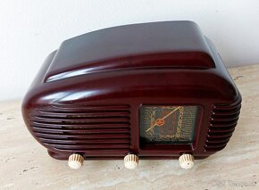 Staré rádio Tesla Talisman 308U II, rok 1953, plně funkční - 2