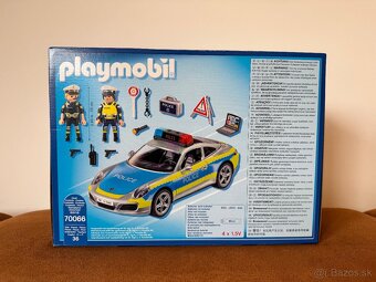 Policajne auto Porsche 911 Carrera 4S Playmobil - 2