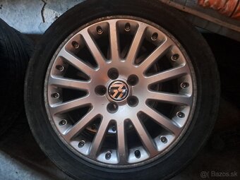 5x112 R17 VW Donnington + zimné pneu - 2