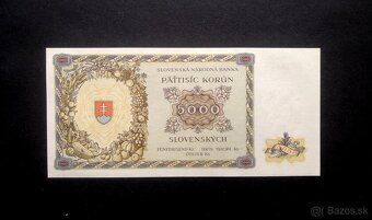 5000 korun 1944 NEPERFOROVANA v TOP stavu UNC  VELICE VZ. - 2