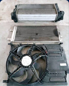 BMW X1 F48 2,0d 140kw chladič vody klimy intercooler sahara - 2