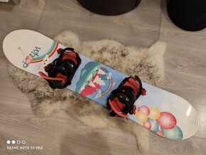 Snowboard 128 cm s viazaním ÚPLNE NOVÉ - 2