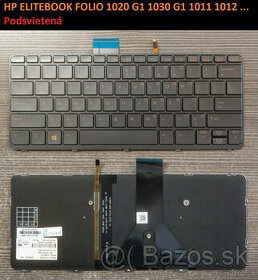 Klavesnice: HP 1020 1030 G1 1011 1012/1040 G2 G3 x360/1030 - 2