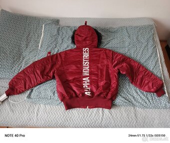 Predám zimnú bundu značky Alpha Industries - 2