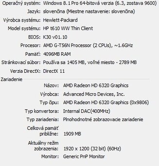 mini pc HP Client T610 - SSD - 2