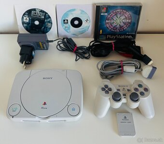 Playstation ONE / PS1  + 3 hry SCPH - 102 - 2