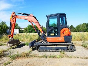 Bager Kubota, 5,5ton. Hydraulicky rychloupinak. - 2