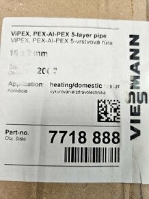 Viessmann vykurovaica rúrka Vipex  PEX/AL/PEX - 2