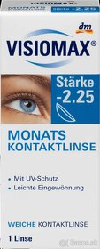 Kontaktné šošovky Visiomax -1,75 a -2,25 - 2