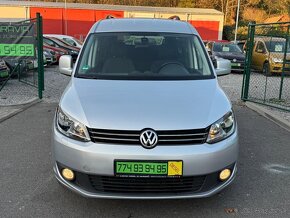 ► VW CADDY MAXI 2,0 TDI - 103 KW, 7 MÍST, PARK. SENZORY ◄ - 2