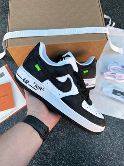 Louis Vuitton Nike Air Force 1 Low By Virgil Abloh White-bla - 2