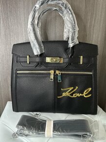 Karl Lagerfeld kabelka čierna - 2
