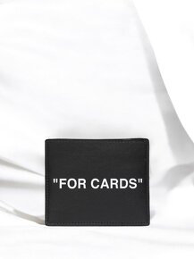 Off-White "FOR CARDS" Cardholder – Limitovaná edícia - 2