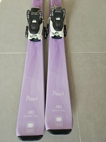 set lyže blizzard pearl140JR,viazanie marker 7.0,paličky - 2