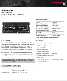 Predám DDR4 8GB modul - 2