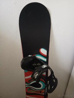 158 cm snowboard BURTON CUSTOM s viazanim Burton M - 2