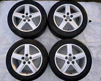 5x112 Originál Audi 5 Lúč VW Škoda Seat 225 50 R17 Letné - 2