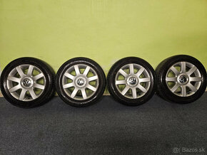 Alu.VW 5x112R16+pneu 205/55 R16 letné - 2