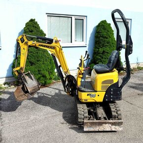 minibager Yanmar SV08, RV2020, Mth1340, rýpadlo (960kg) - 2