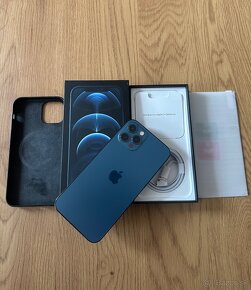 iPhone 12Pro 128 gb Pacific Blue - komplet príslušenstvo - 2