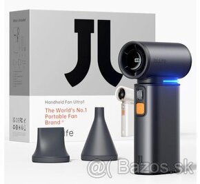 JISULIFE - prenosný ručný turbo ventilátor s LED displejom - 2