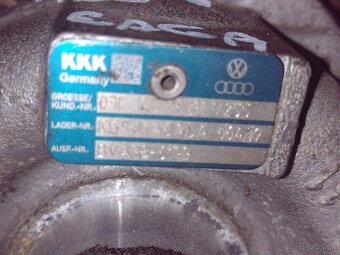 Turbo KKK na Audi A4 b8 2.0tdi 105 kW CAGA - 2